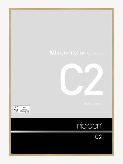 C2 Or mat brossé 84,1 X 118,9 cm