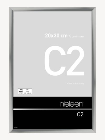 C2 Argent poli 20 x 30 cm