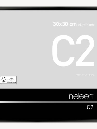 C2 Noir anodisé 30 x 30 cm