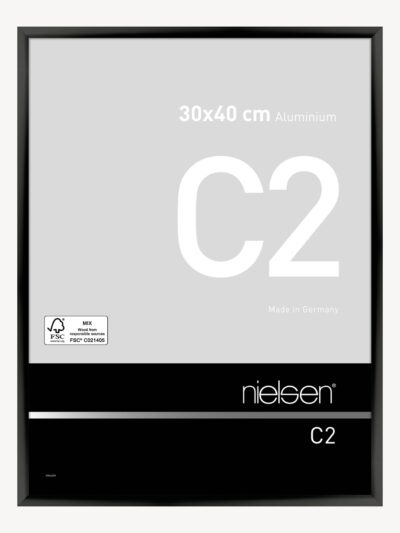 C2 Noir anodisé 30 x 40 cm