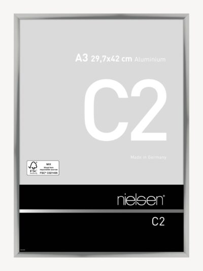 C2 Argent poli 29,7 x 42 cm