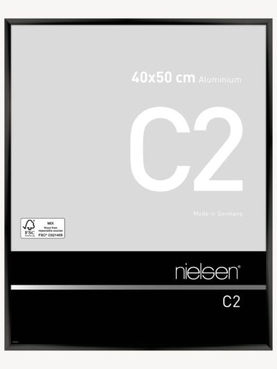 C2 Noir anodisé 40 x 50 cm