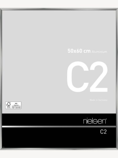 C2 Argent poli 50 x 60 cm