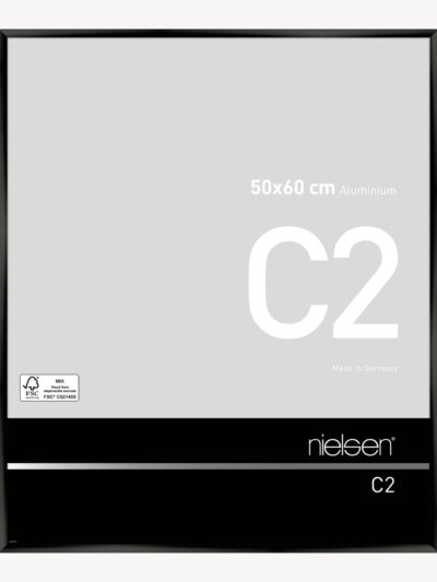 C2 Noir anodisé 50 x 60 cm