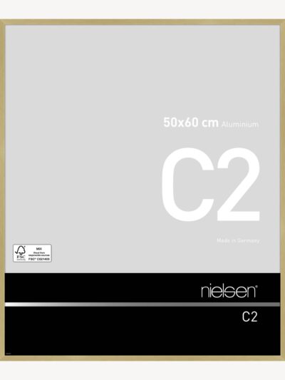 C2 Or mat brossé 50 x 60 cm