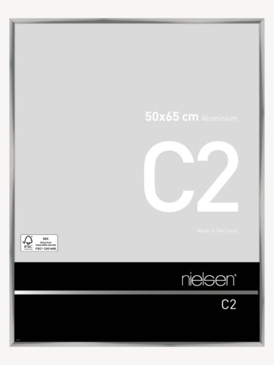 C2 Argent poli 50 x 65 cm