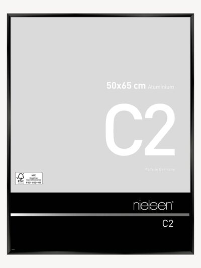 C2 Noir anodisé 50 x 65 cm