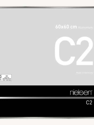 C2 Argent poli 60 x 60 cm