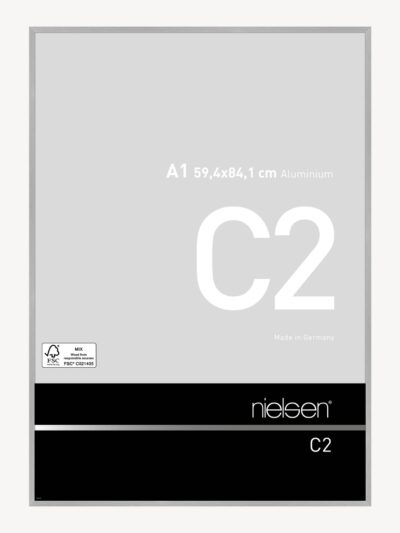 C2 Argent mat brossé 59,4 x 84,1 cm