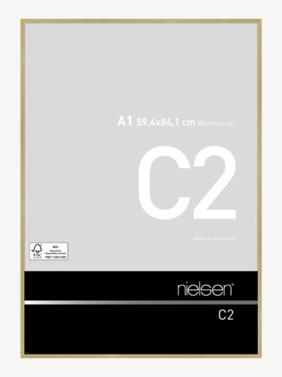 C2 Or mat brossé 59,4 x 84,1 cm