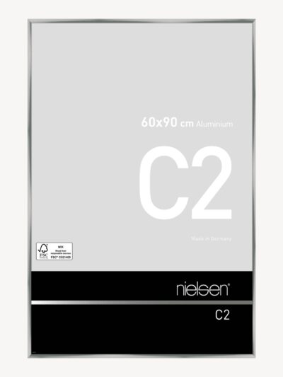 C2 Argent poli 60 x 90 cm