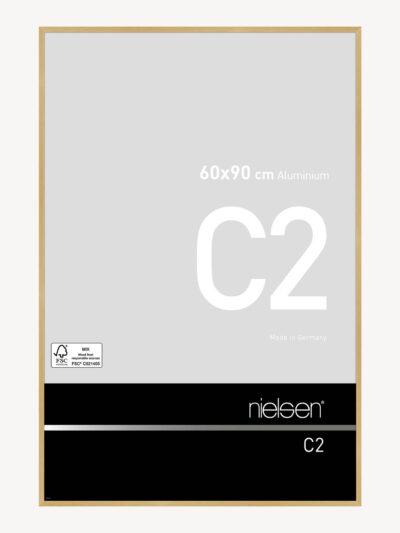 C2 Or mat brossé 60 x 90 cm