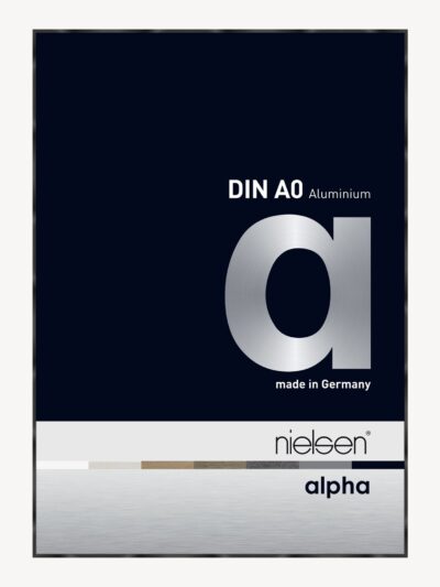 Alpha Noir anodisé brillant 84,1 x 118,9 cm
