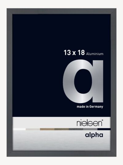 Alpha Gris ardoise 13 x 18 cm