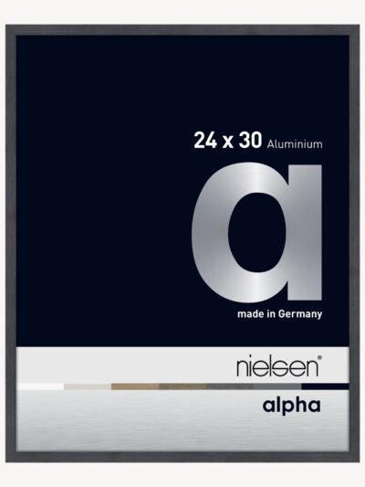 Alpha Anthracite 24 x 30 cm