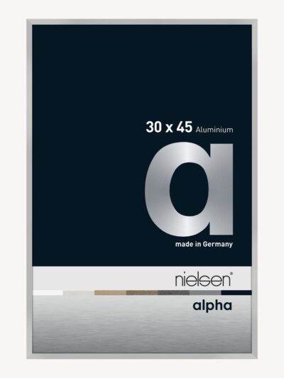 Alpha Argent mat 30 x 45 cm