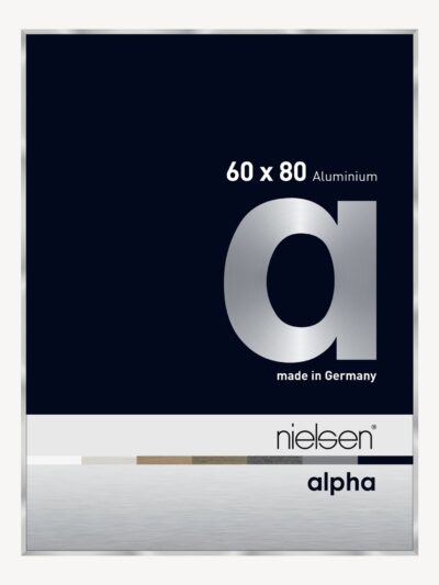 Alpha Argent poli 60 x 80 cm