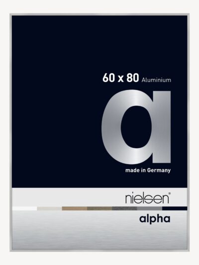 Alpha Argent mat 60 x 80 cm