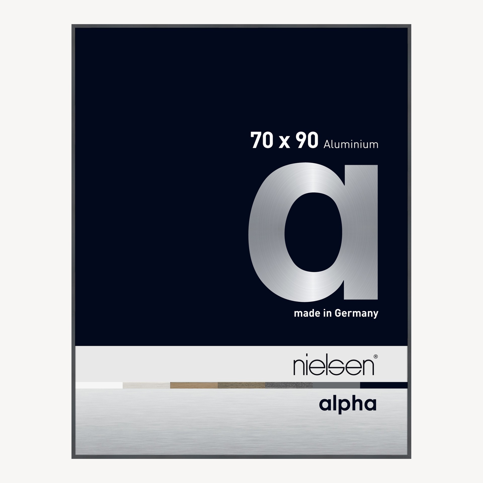 Alpha Gris ardoise 70 x 90 cm