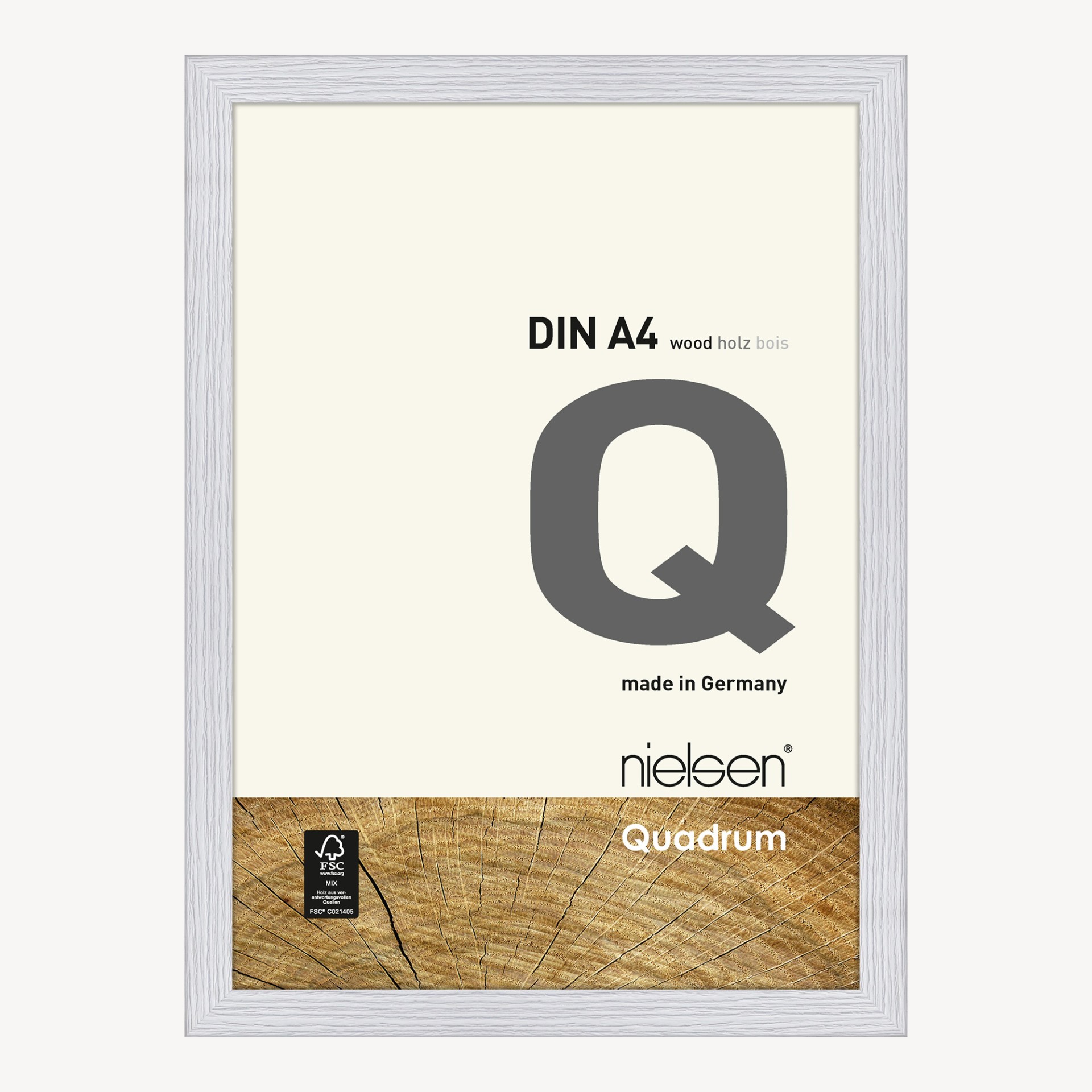 Quadrum Blanc neige 21 x 29,7 cm