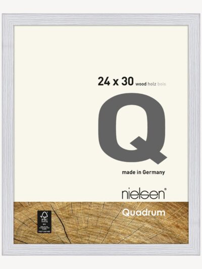 Quadrum Blanc neige 24 x 30 cm