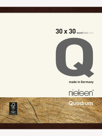 Quadrum Wengé 30 x 30 cm