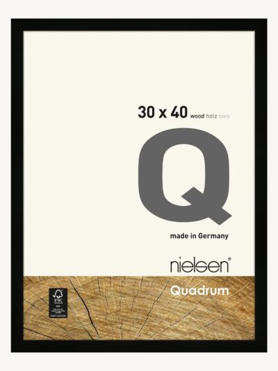 Quadrum Noir 30 x 40 cm