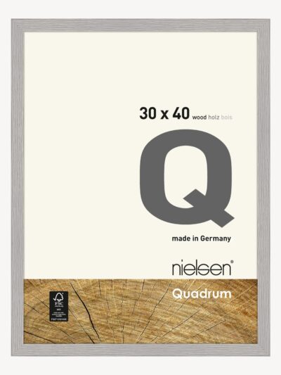 Quadrum Gris ciment 30 x 40 cm