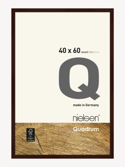 Quadrum Wengé 40 x 60 cm