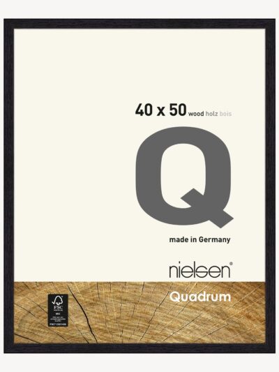 Quadrum Noir jais 40 x 50 cm