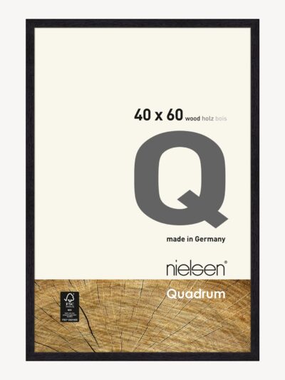 Quadrum Noir jais 40 x 60 cm