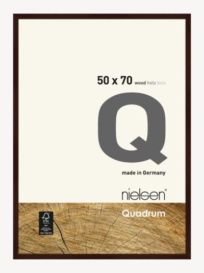 Quadrum Wengé 50 x 70 cm