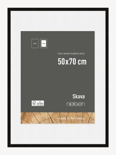 Skava 50x70/40x60 Noir