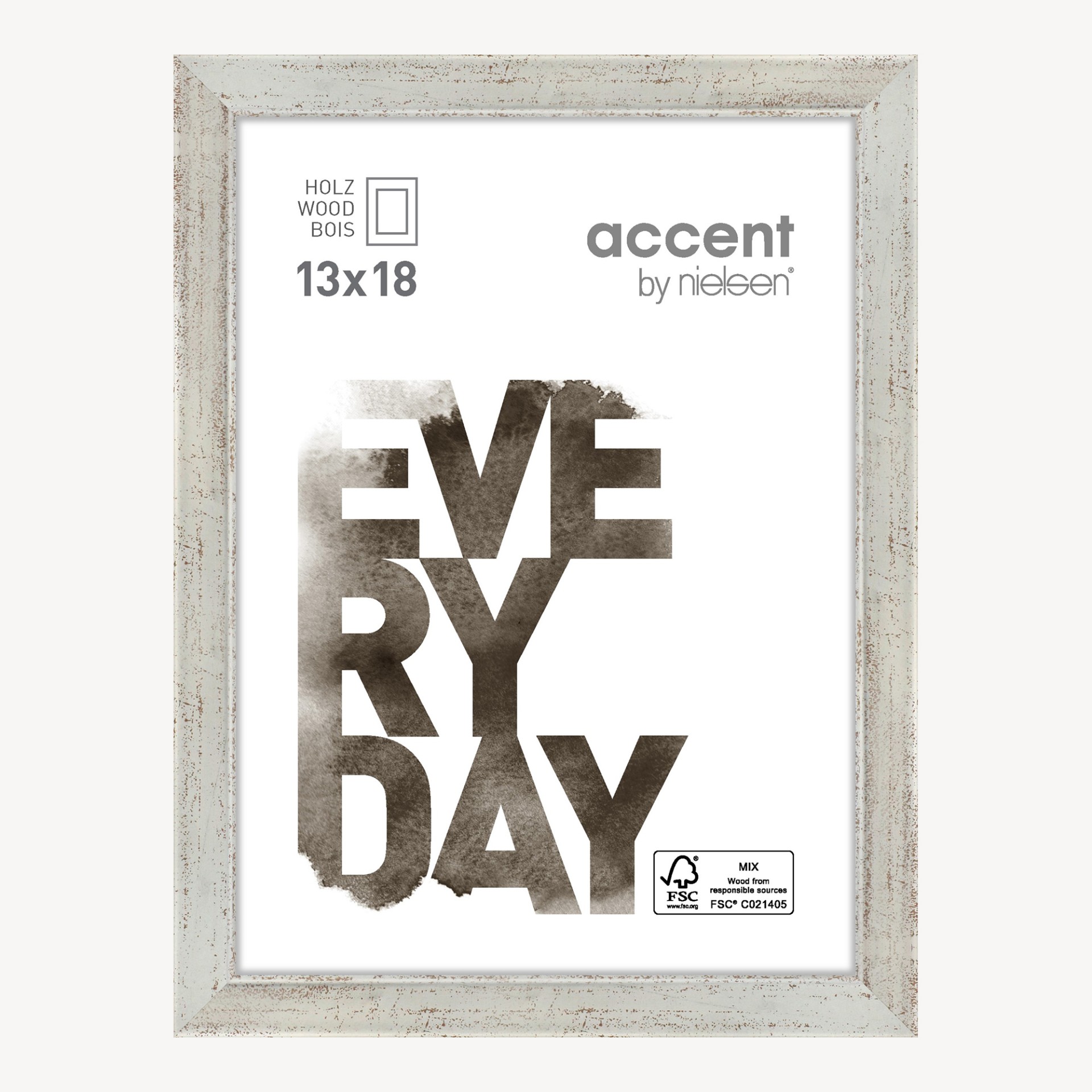 Zoom Argent 13 x 18 cm