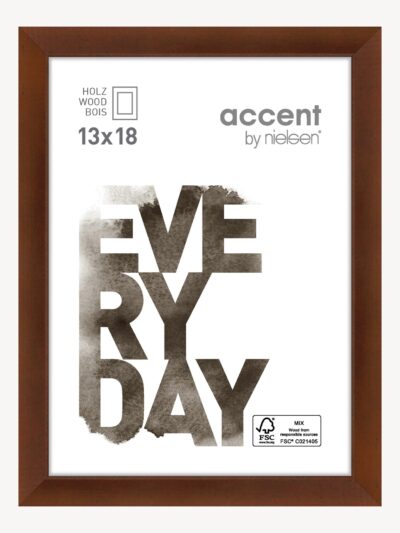 Zoom Wengé 13 x 18 cm