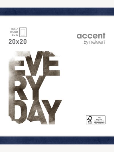 Zoom Bleu 20 x 20 cm