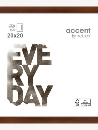 Zoom Wengé 20 x 20 cm