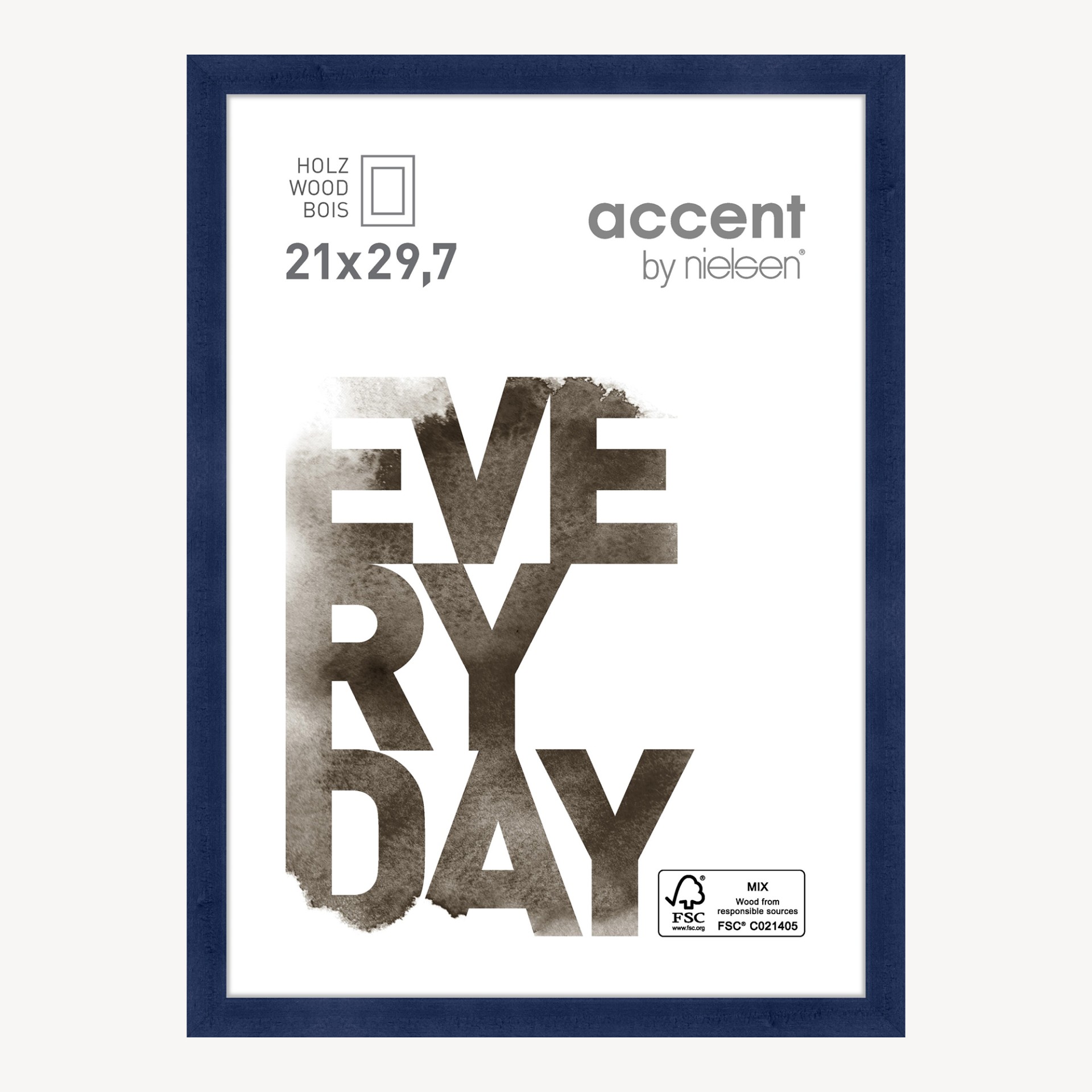 Zoom Bleu 21 x 29,7 cm