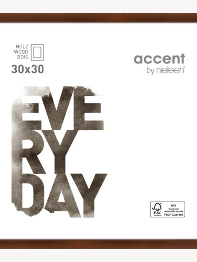 Zoom Wengé 30 x 30 cm