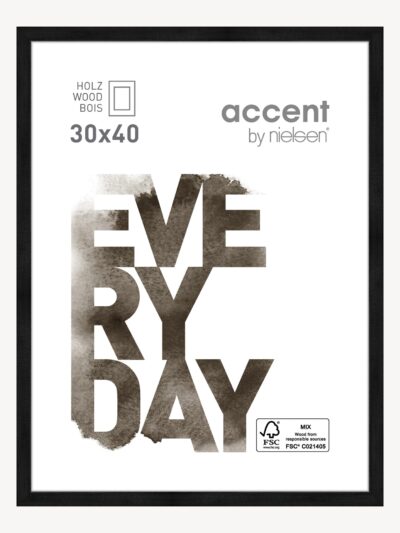 Zoom Noir 30 x 40 cm