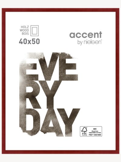 Zoom Rouge 40 x 50 cm